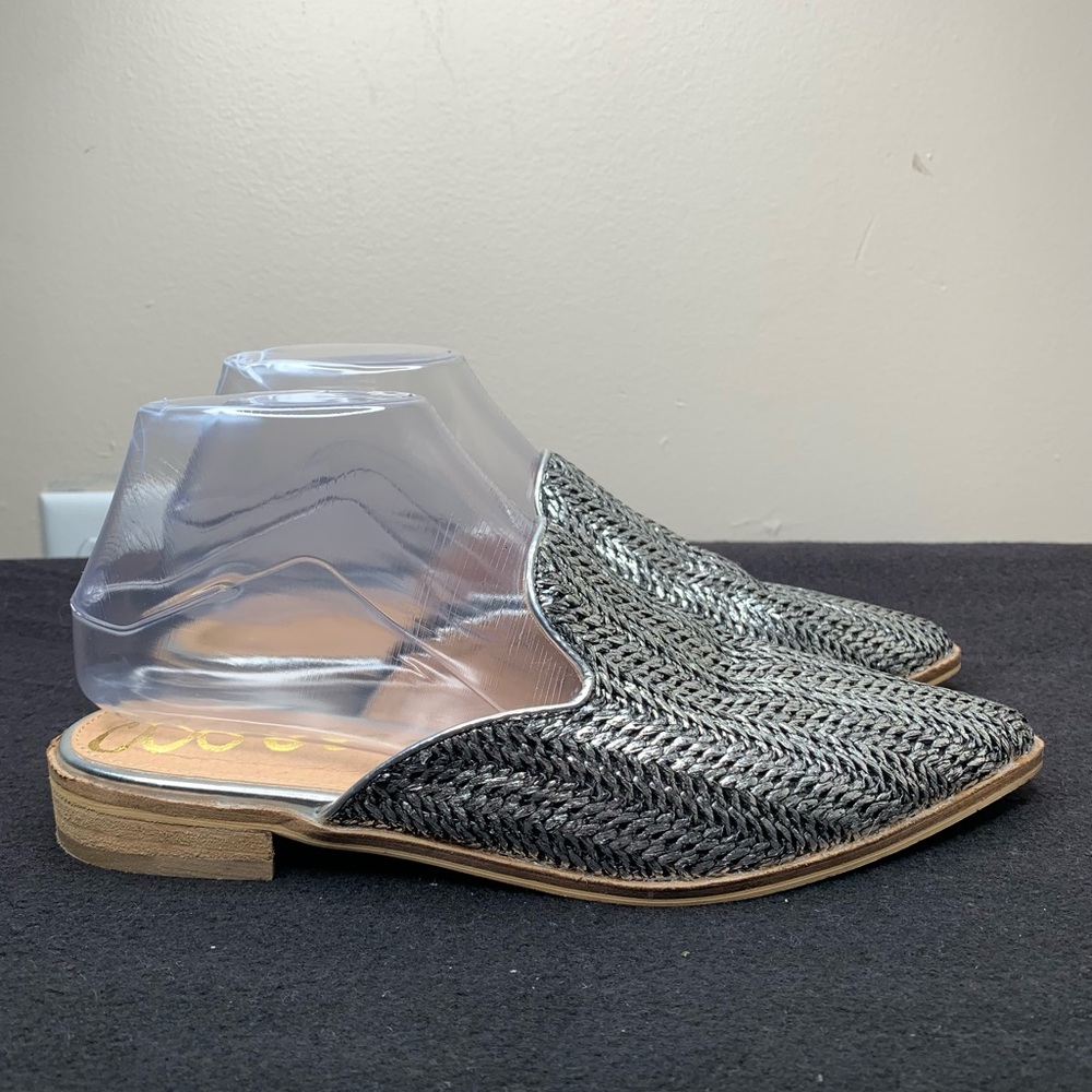 Ccocci “Mint Metallic” Slip On Mule Slides - image 1